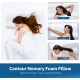 Alpha Furnishing – Premium Cervical Memory Foam Pillow (19 x 12 x 4 inches)